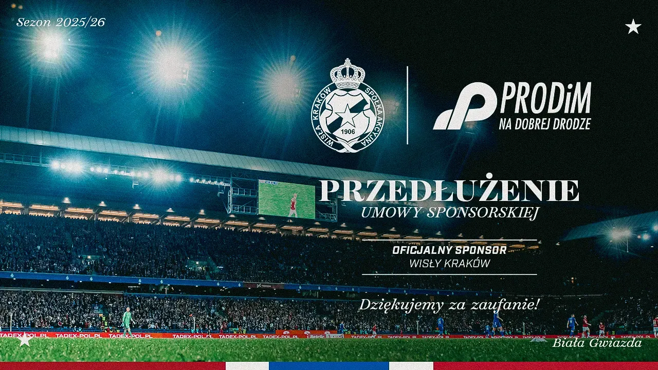 PRODiM Extends Partnership with Wisła Kraków