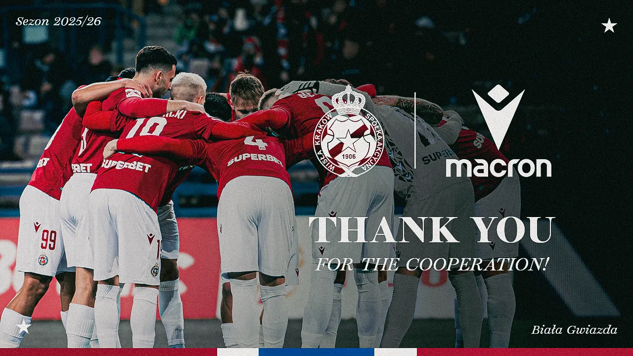 The end of a five-year sponsorship with Wisła Kraków’s Official Technical Partner