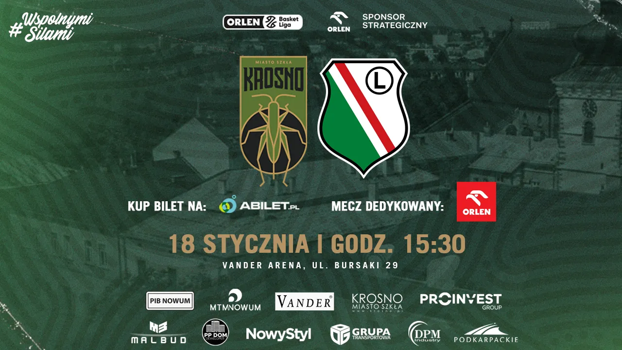 Mecz z Legią przy pełnej Vander Arenie!