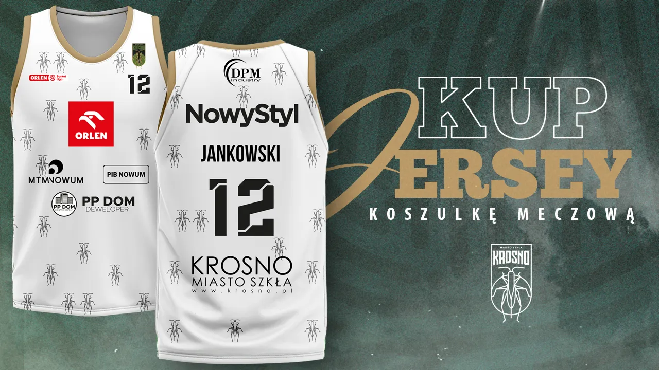 Zamów koszulkę meczową Miasto Szkła Krosno