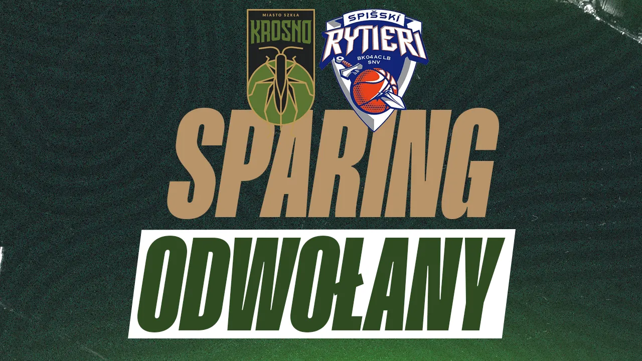 Piątkowy sparing odwołany