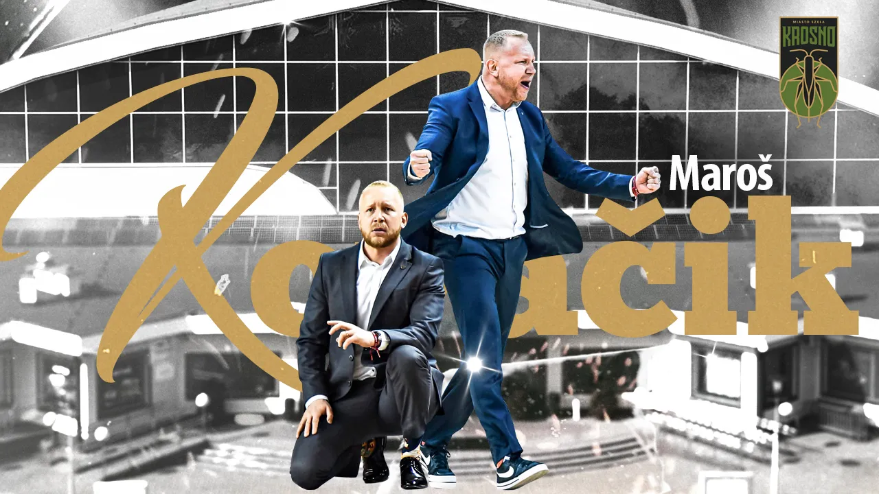 Maroš Kováčik nowym trenerem Miasto Szkła Krosno