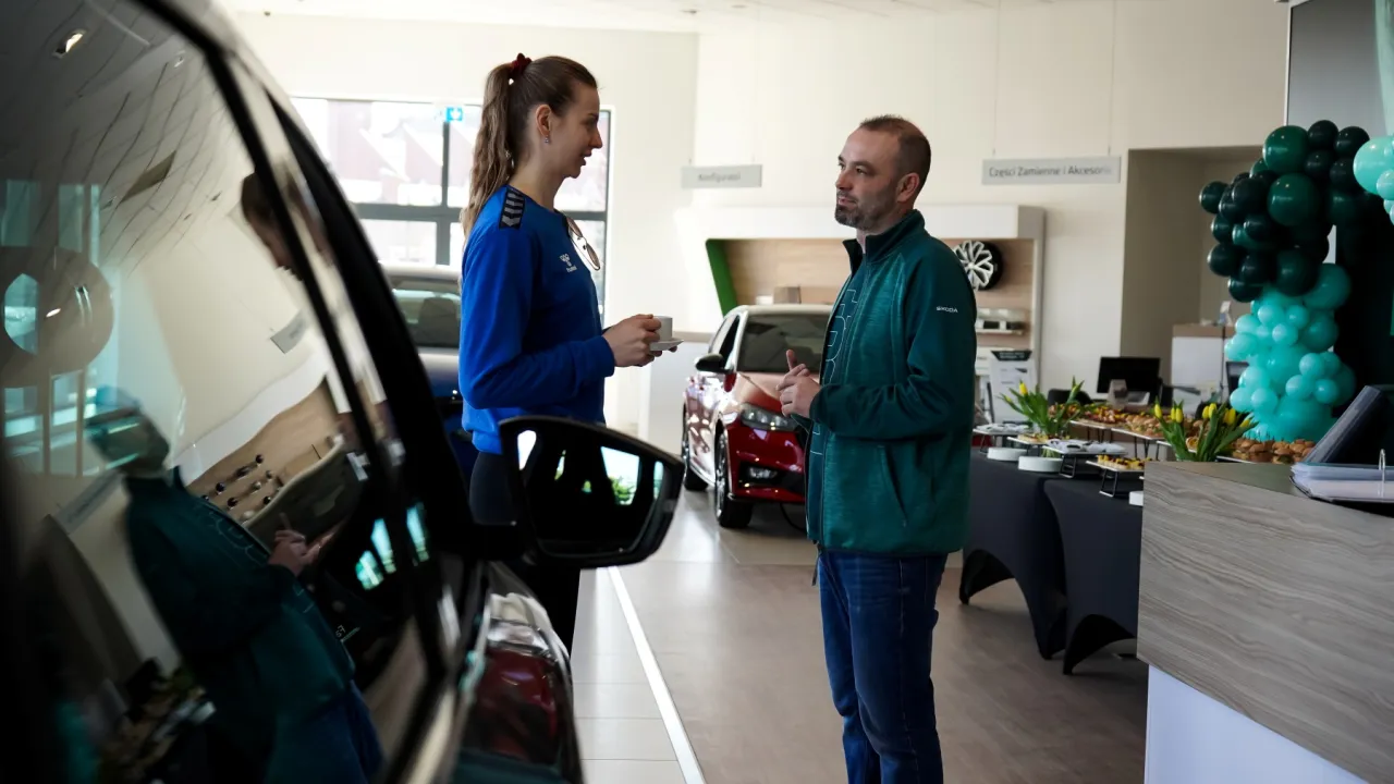 MOYA Radomka Radom z wizytą w ŠKODA Radom Autorud