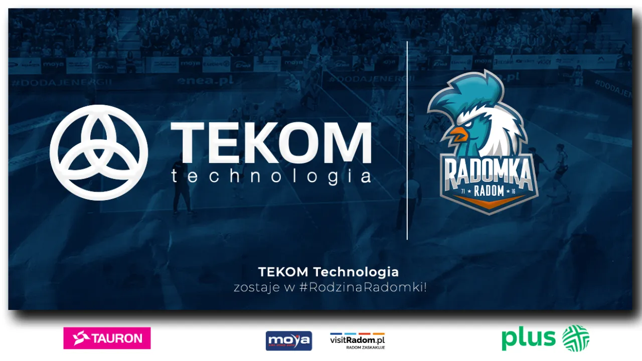 TEKOM Technologia gra dalej z Radomką!