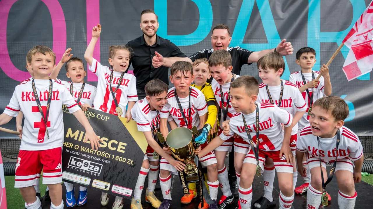 Akademia ŁKS Łódź zwycięzcą 55 edycji PROGRESS CUP‼️⚽️🏆