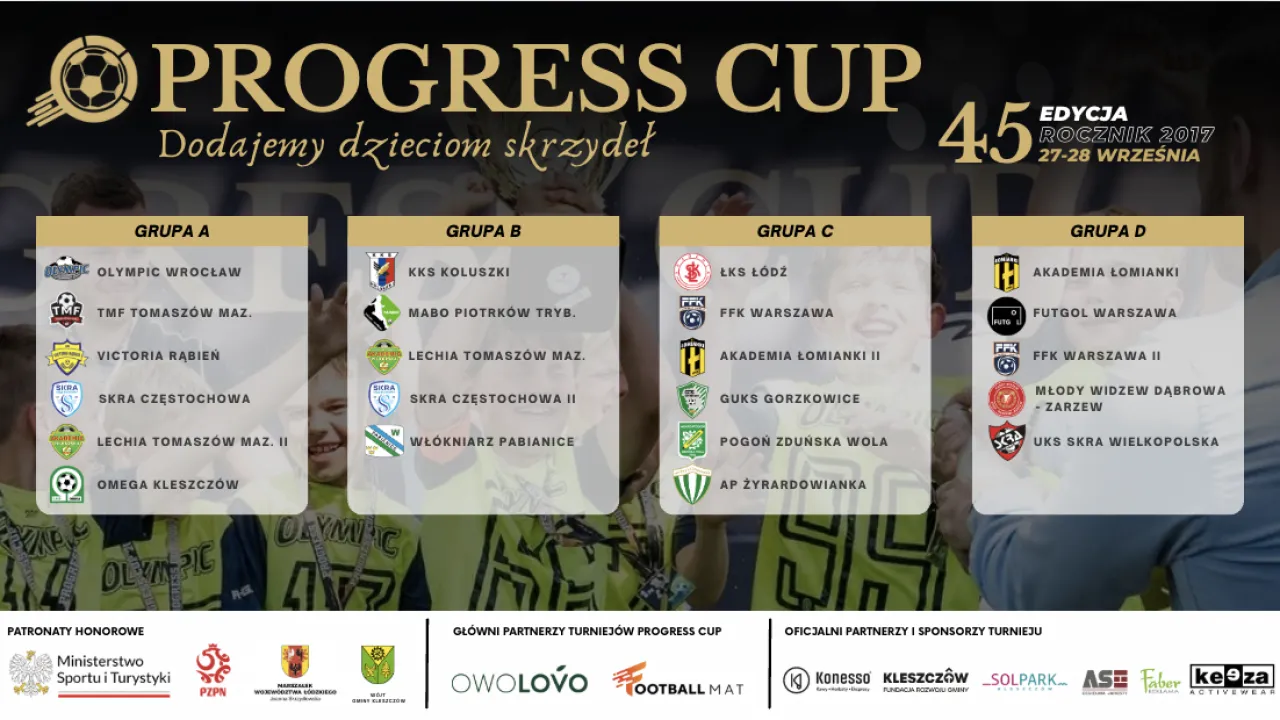 Startujemy! - Zapowiedź 45 edycji PROGRESS CUP