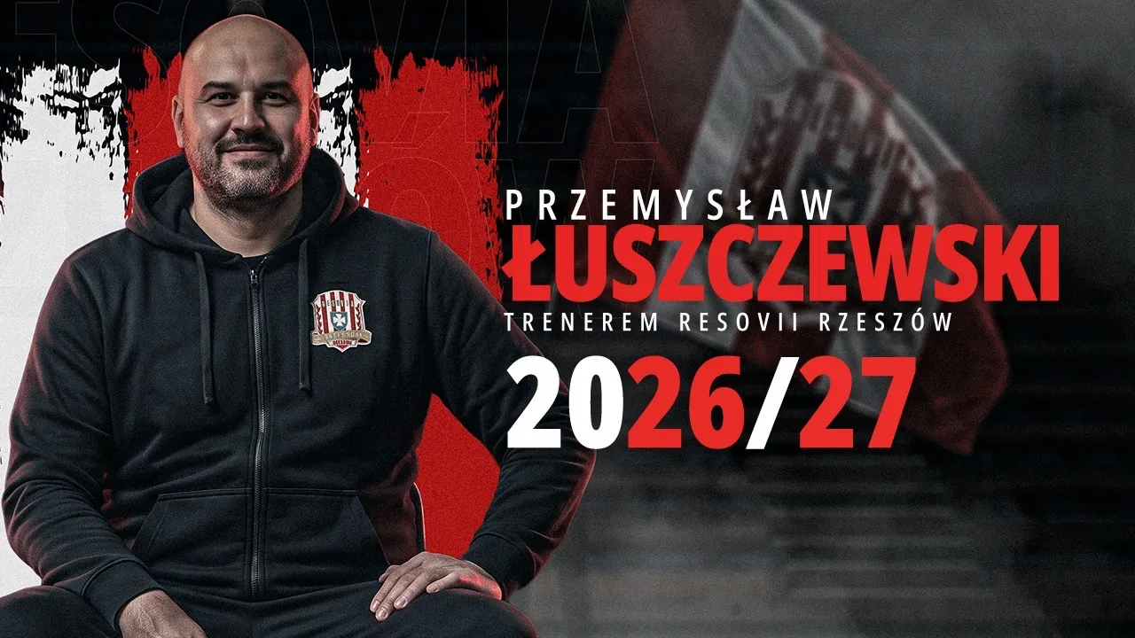 Przemysław Łuszczewski nowym trenerem Resovii!