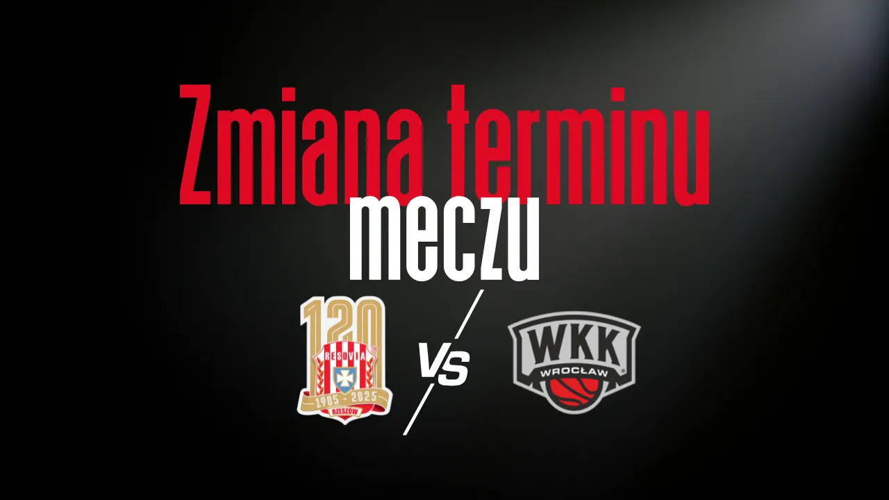Zmiana terminu meczu z WKK Wrocław