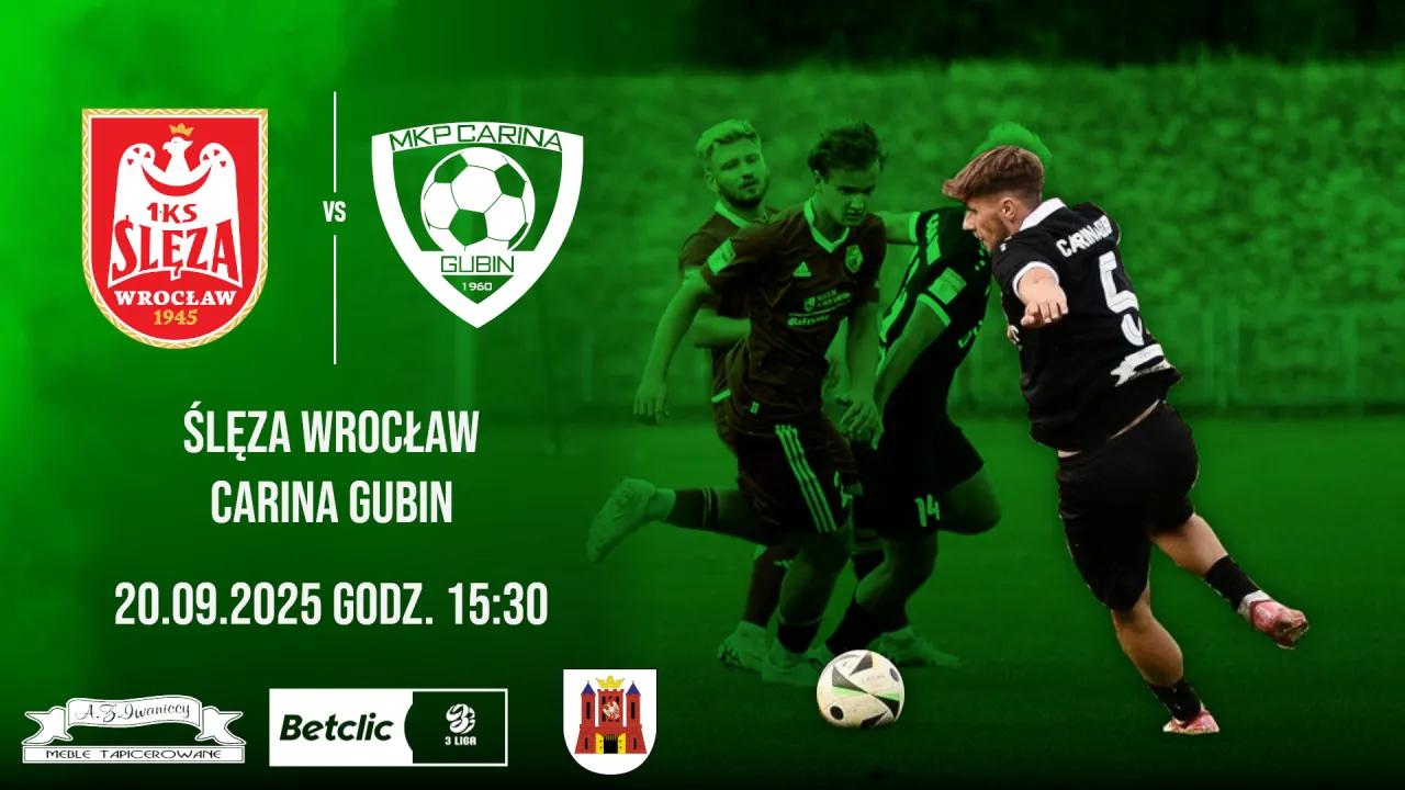 Zapowiedź meczu: Ślęza Wrocław - Carina Gubin
