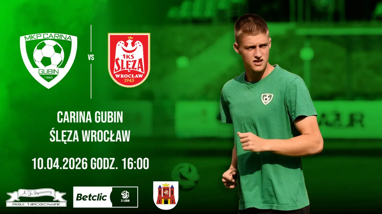 Zapowiedź meczu: Carina Gubin - Ślęza Wrocław