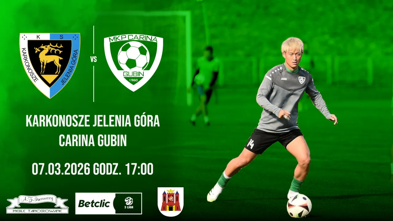 Zapowiedź meczu: Karkonosze Jelenia Góra - Carina Gubin