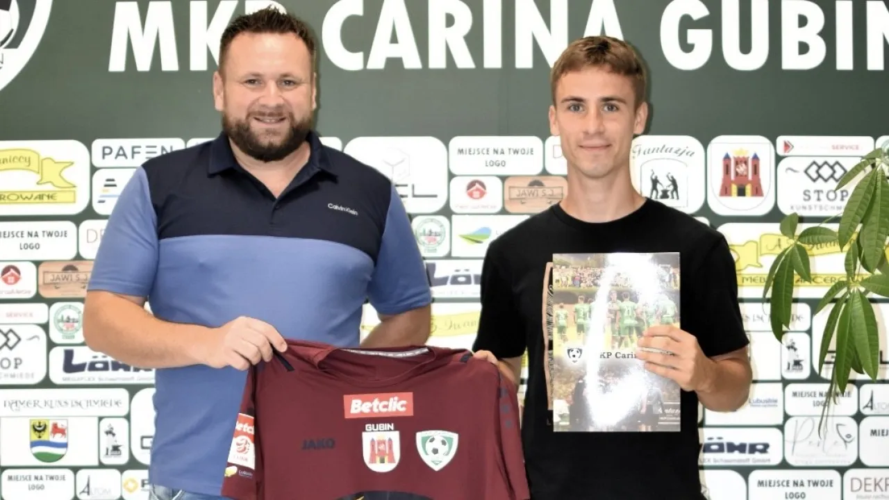Jakub Blichar nowym zawodnikiem Cariny Gubin