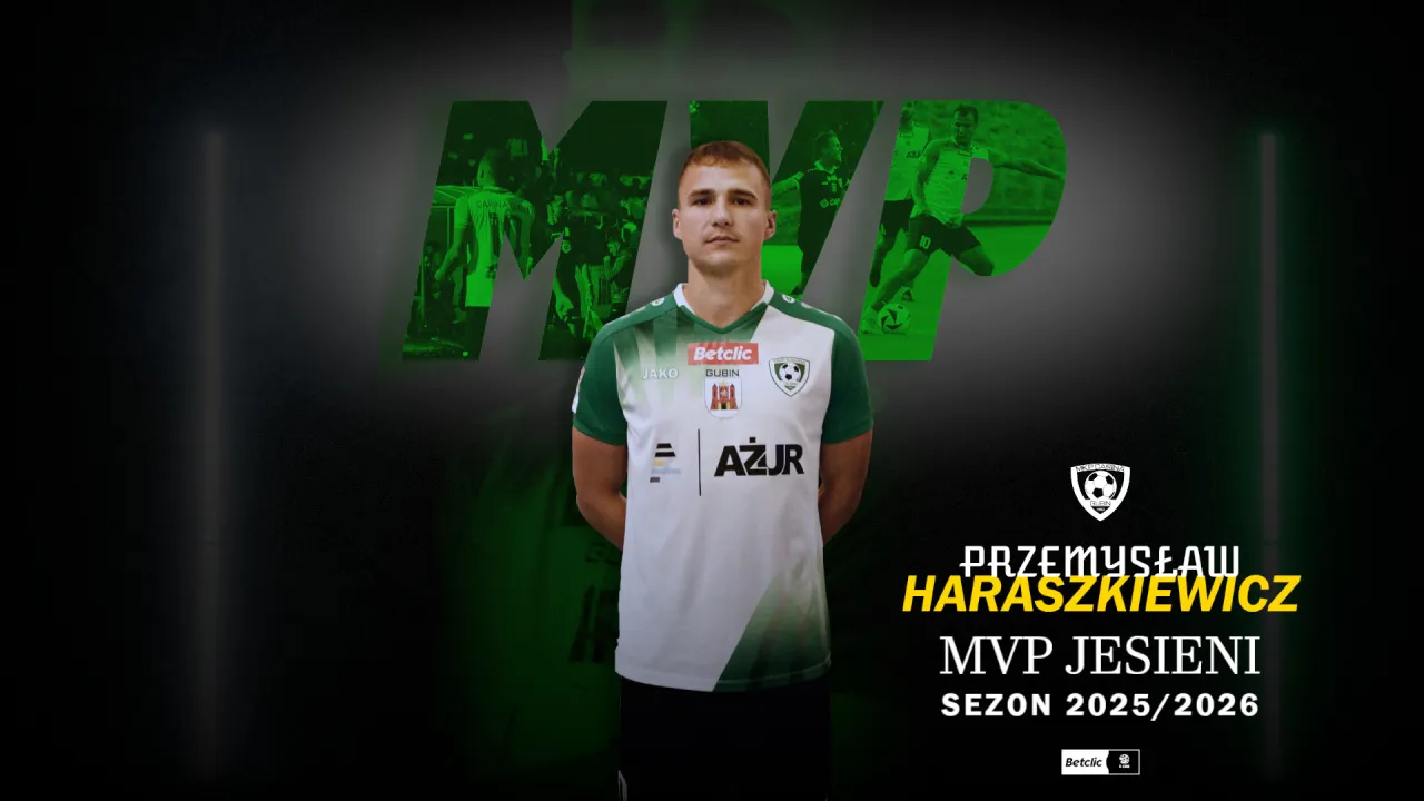 Przemysław Haraszkiewicz MVP rundy jesiennej sezonu 2025/2026!