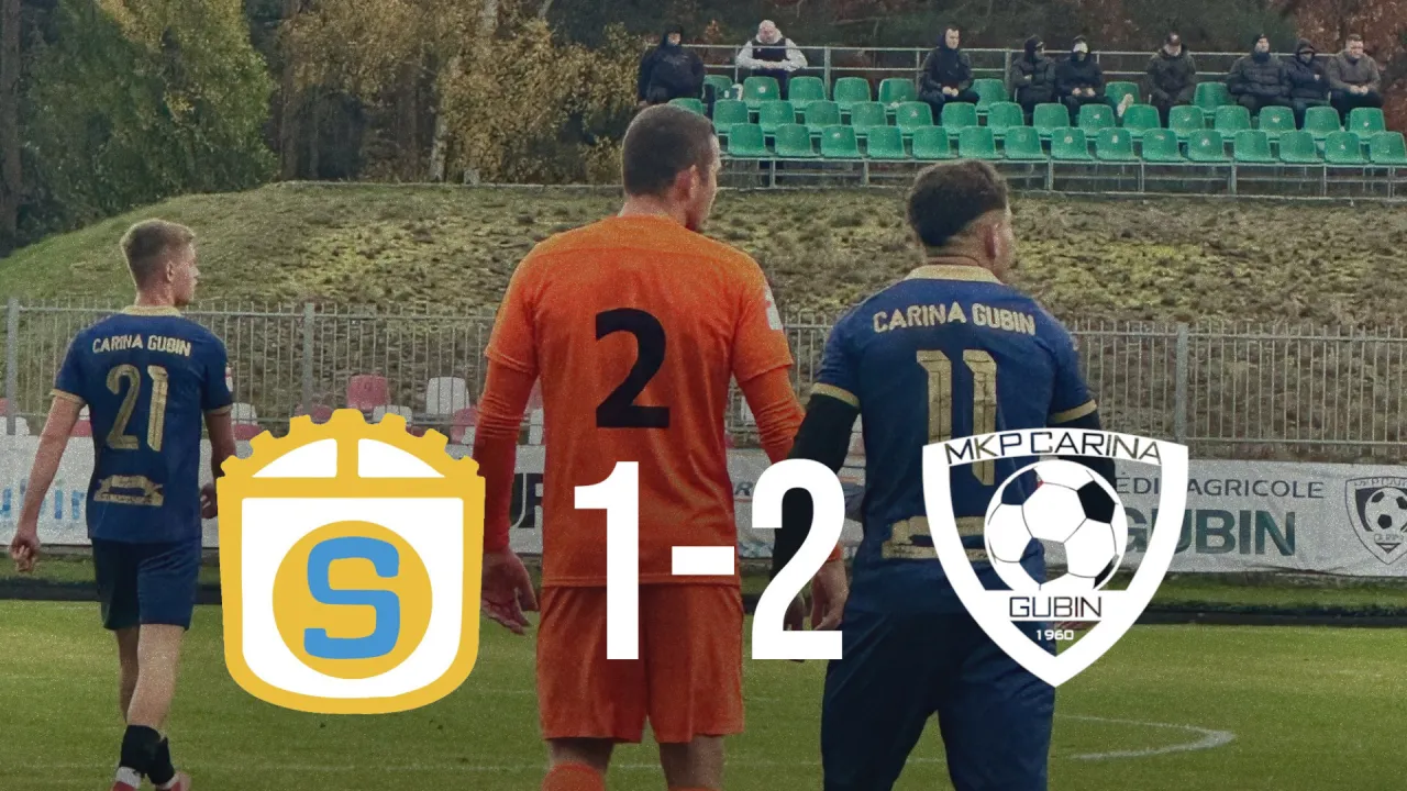Derby dla Cariny! Gubinianie pokonali Stal Jasień 2:1
