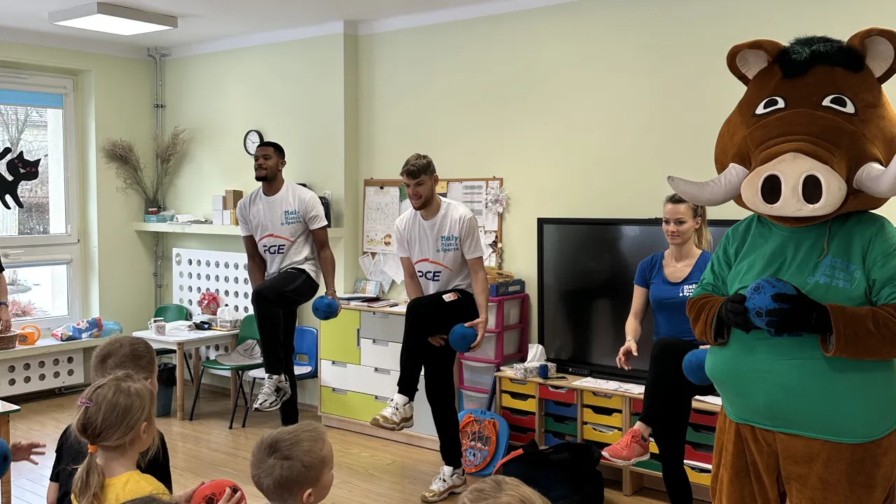 Wizyta w Miejskim Przedszkolu "Lokomotywa"!