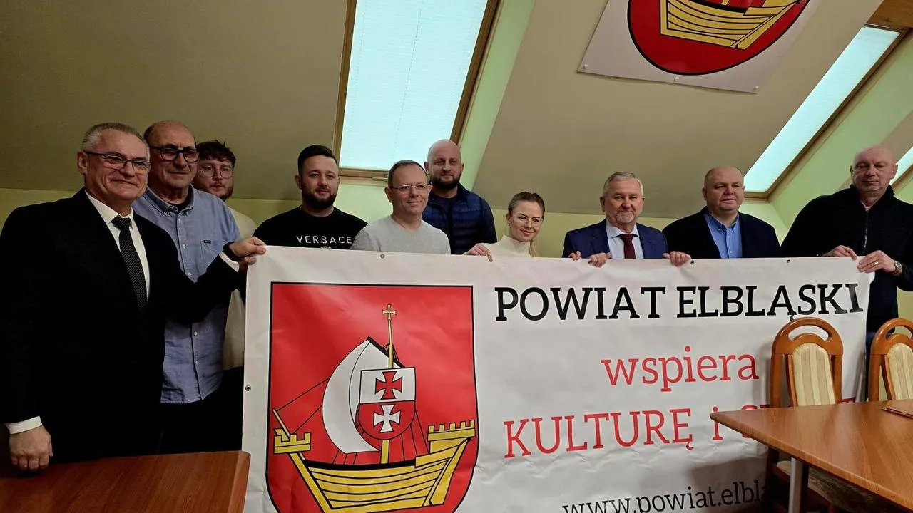 Kolejny rok współpracy z Starostwem Elbląskim!