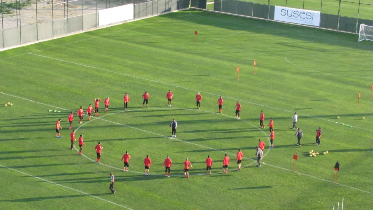 Zimowe zgrupowanie Pasów w Belek