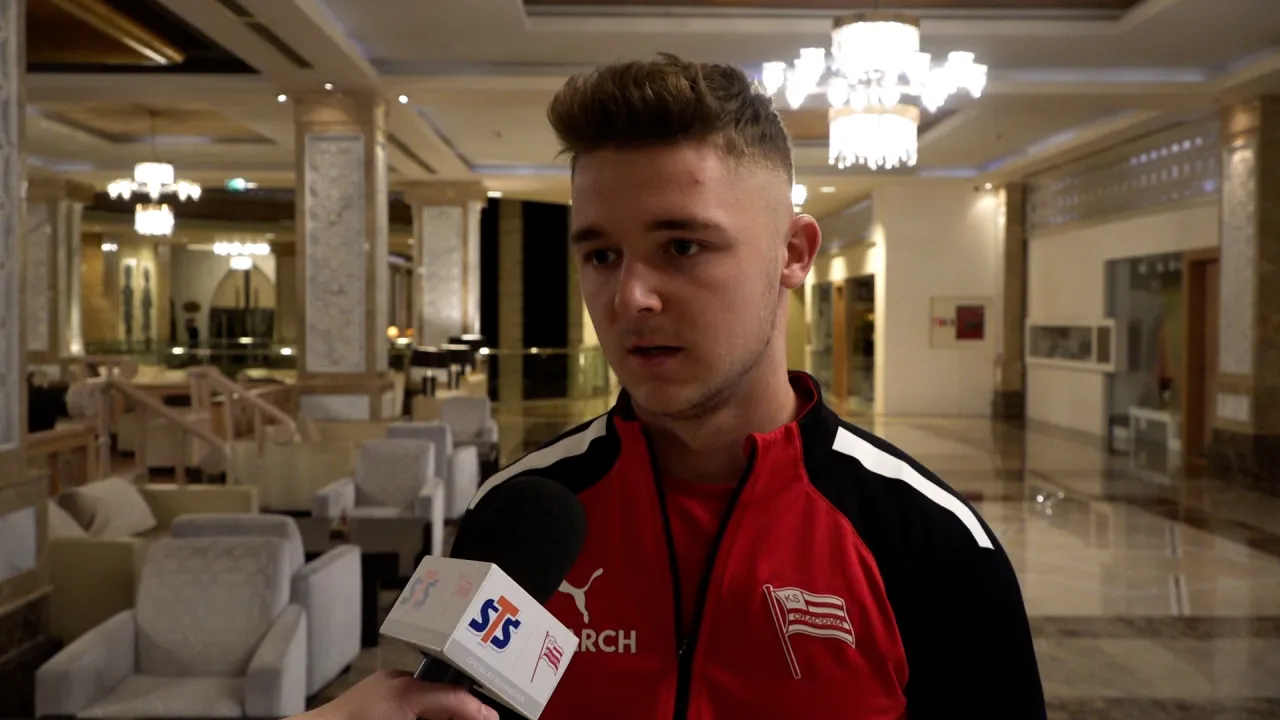 Michał Rakoczy: "Mogliśmy dziś przećwiczyć pressing i myślę, że dobrze to wyglądało"