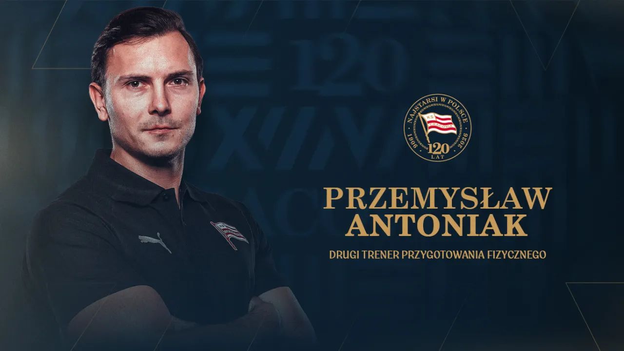 Przemysław Antoniak drugim trenerem przygotowania fizycznego