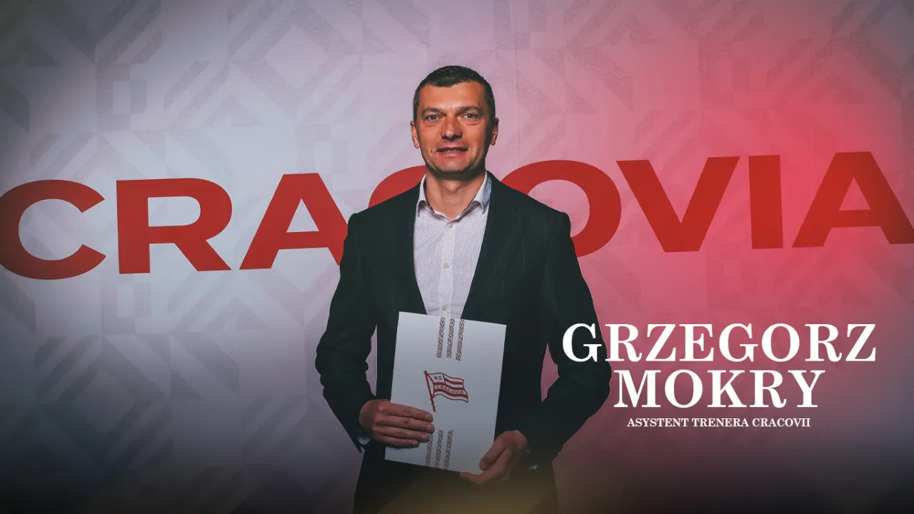 Grzegorz Mokry drugim trenerem Cracovii