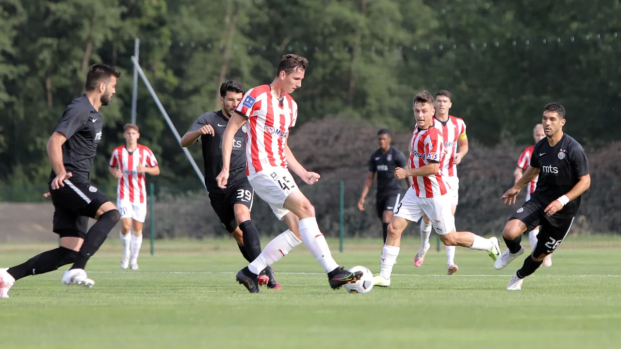 Sparingowa porażka z Partizanem Belgrad