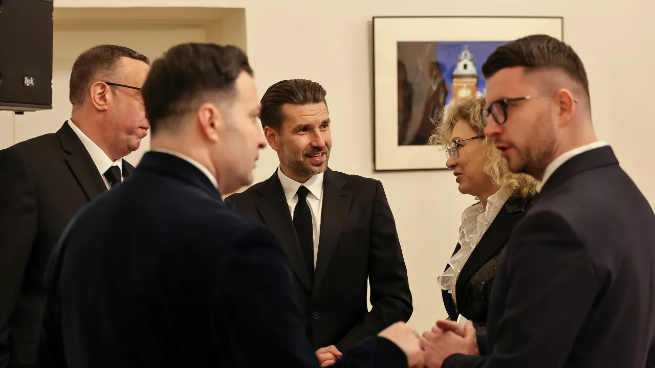 Uroczysta kolacja Cracovii na Wawelu