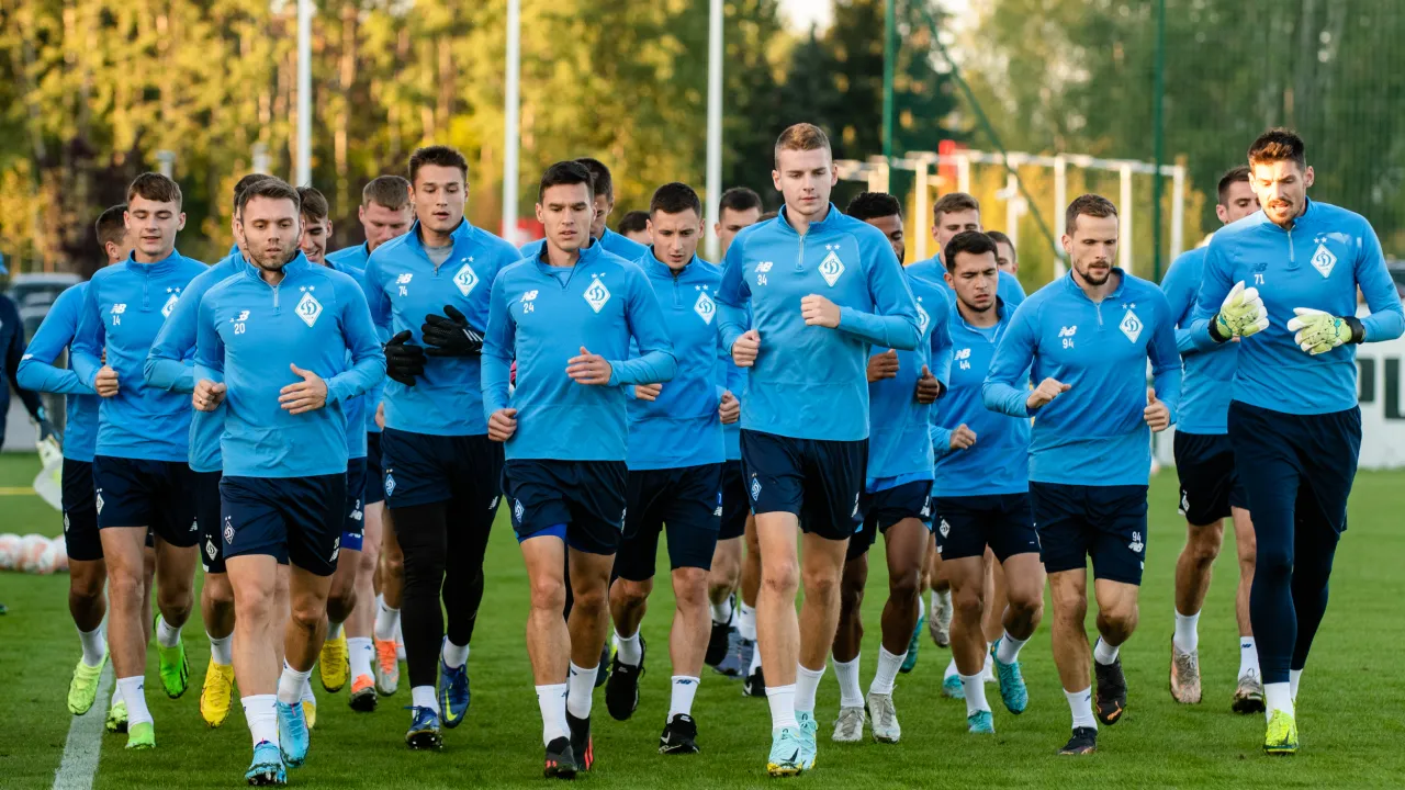 Dynamo Kijów trenuje w Cracovia Training Center [GALERIA]