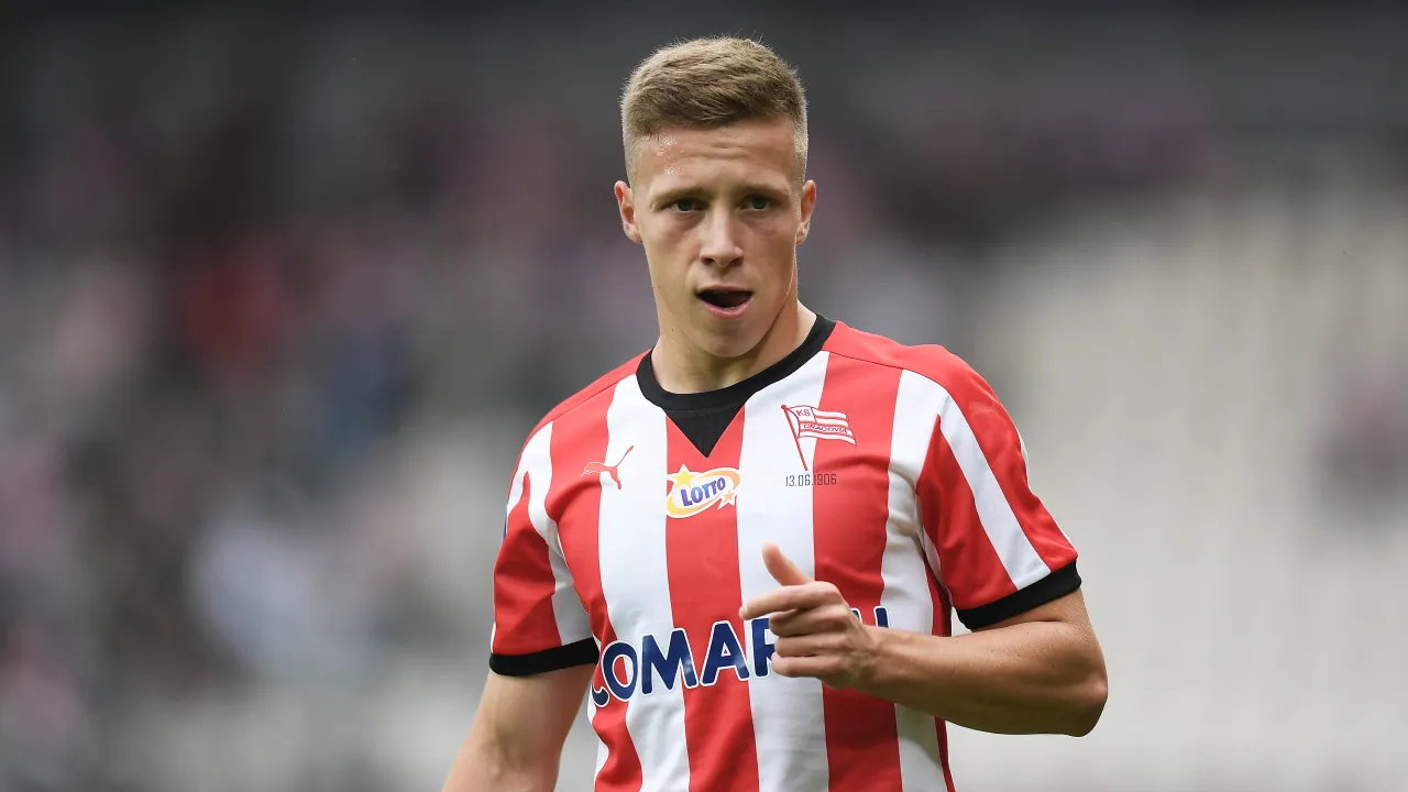 Jakub Myszor zagrał w reprezentacji Polski U-21!