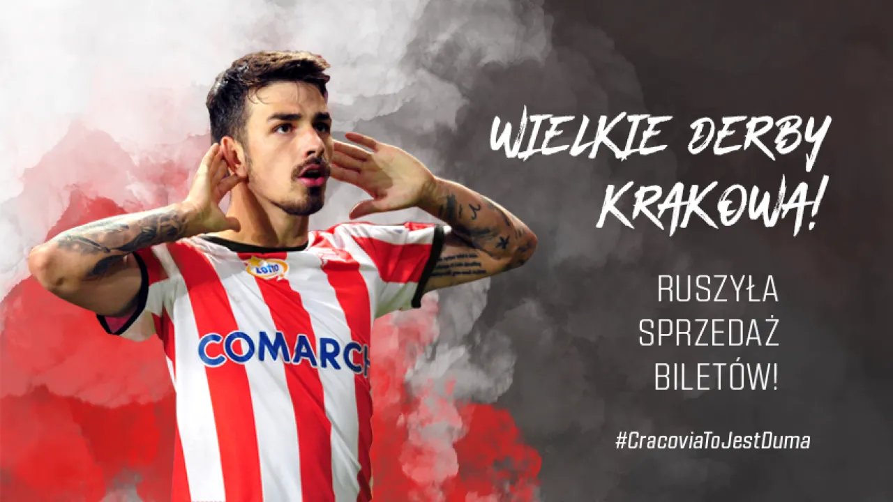 Bilety na 199. Wielkie Derby Krakowa już w sprzedaży!