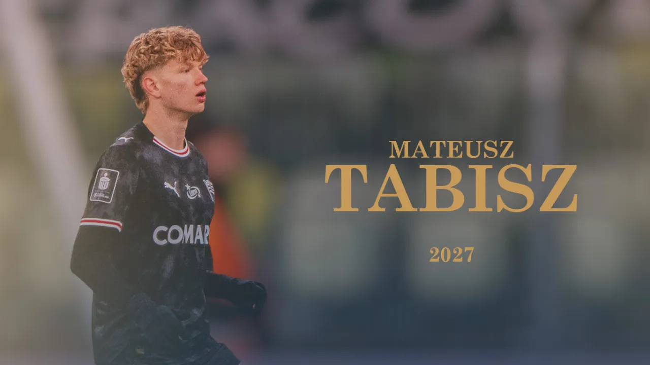 Mateusz Tabisz na dłużej w Cracovii