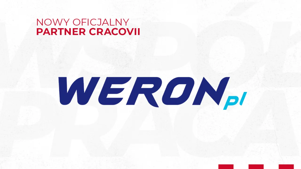 Firma Weron Nowym Oficjalnym Partnerem Cracovii!