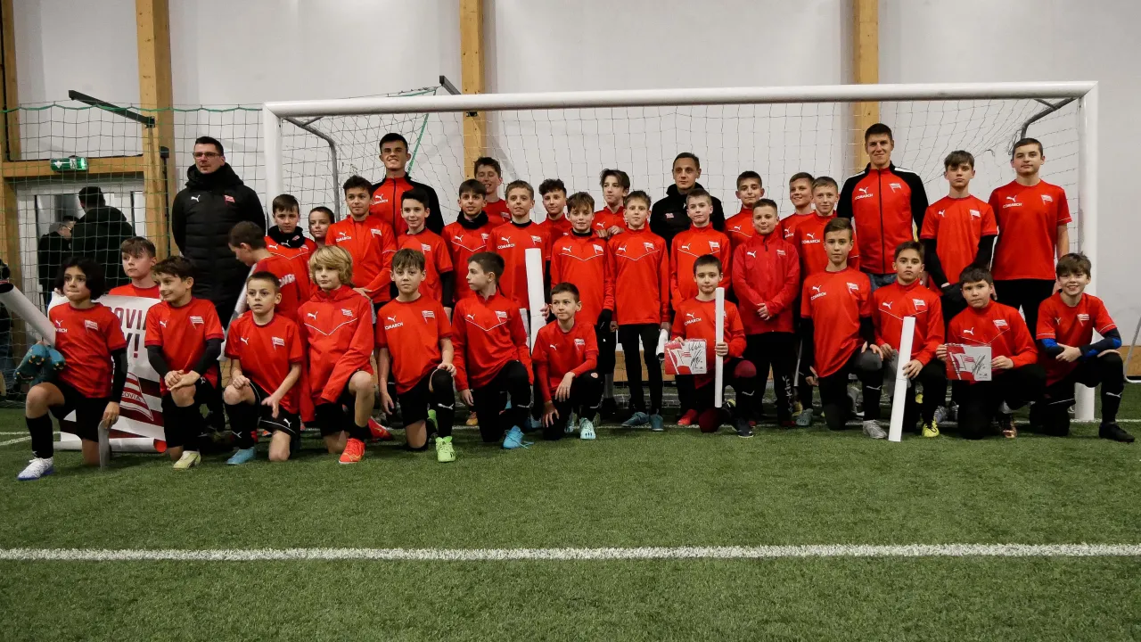 Piłkarze Pasów z wizytą na treningu drużyn z Akademii Cracovii!