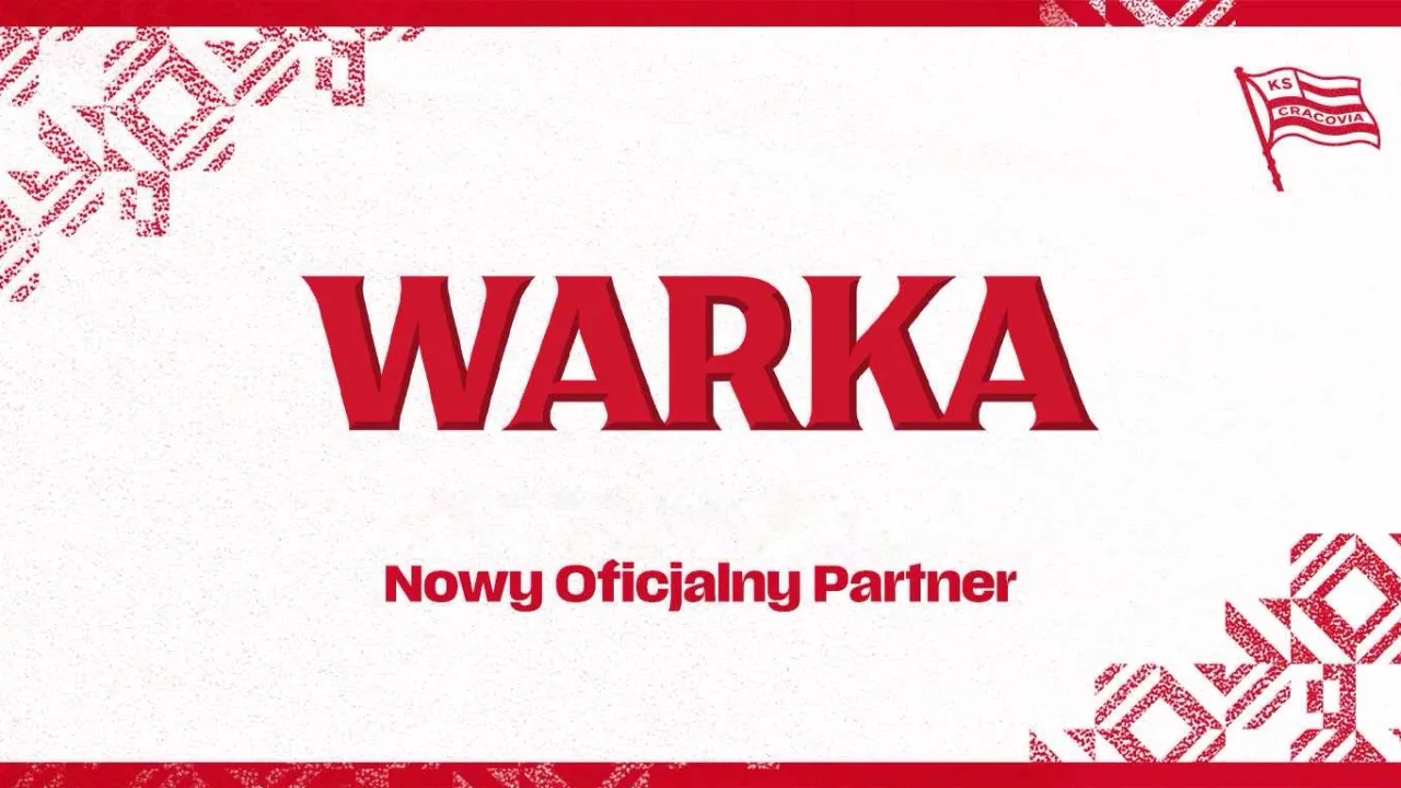 Warka nowym, Oficjalnym Partnerem Cracovii!
