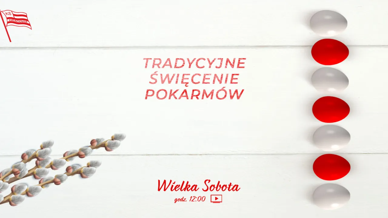 Tradycyjne święcenie pokarmów #NaStadionie Cracovii ponownie w formie online