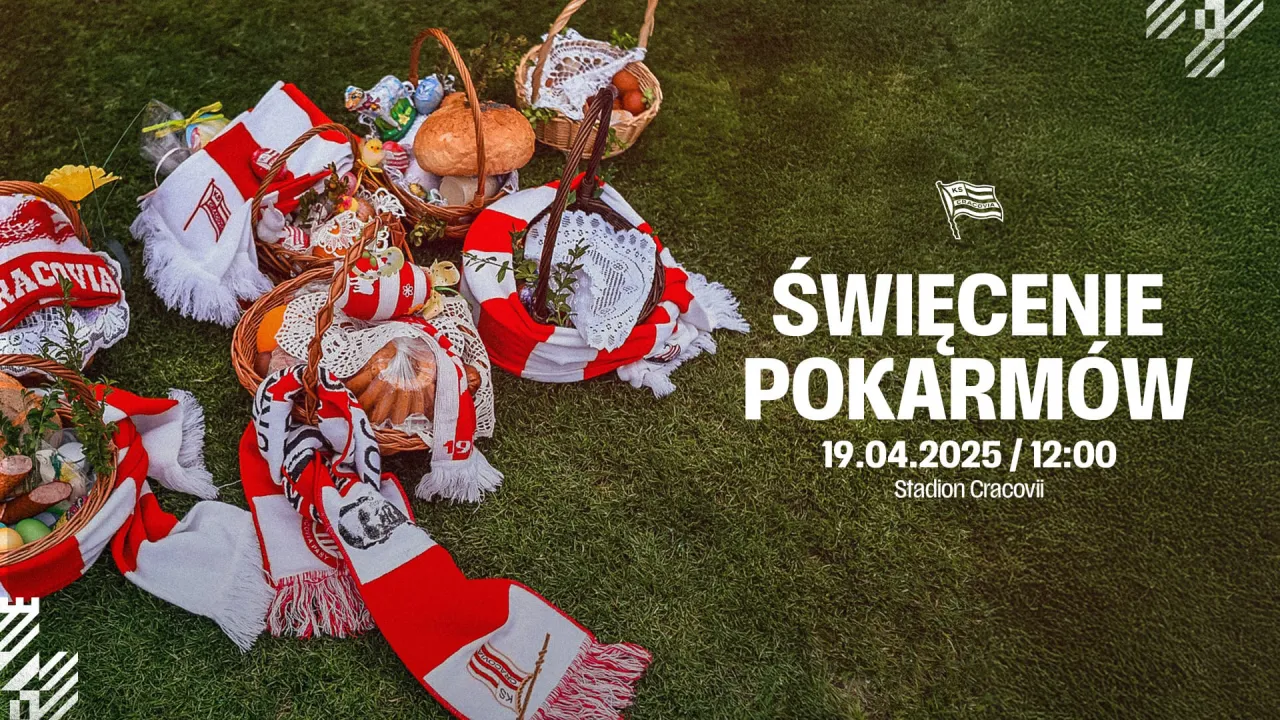 Święcenie Pokarmów na Stadionie Cracovii!