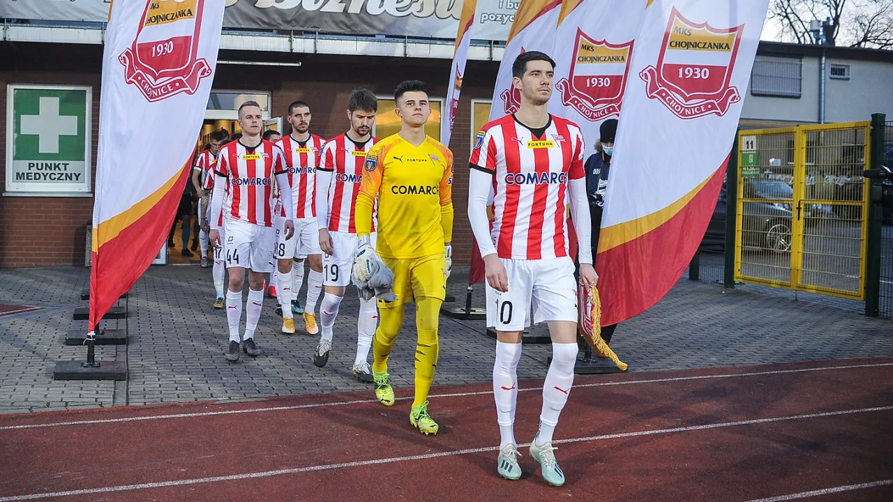 Pelle van Amersfoort graczem meczu w Chojnicach według użytkowników Aplikacji!