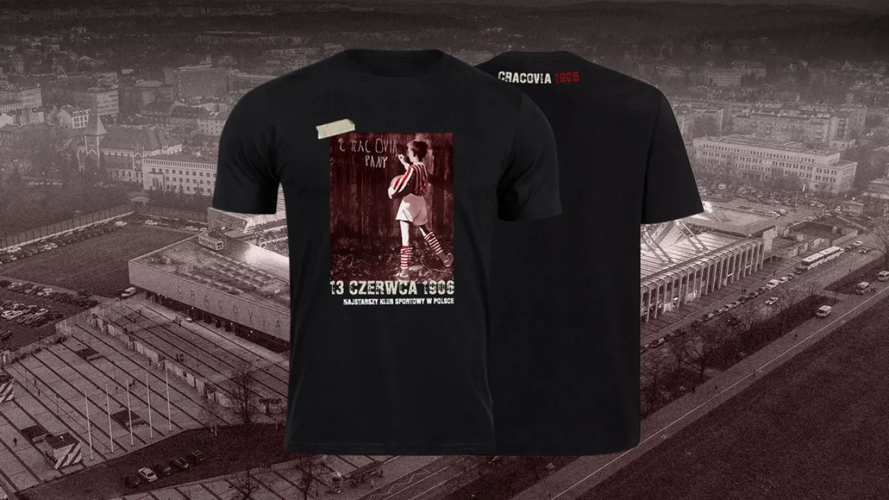 114 limitowanych koszulek na 114. urodziny Klubu w Oficjalnym Sklepie Cracovii!