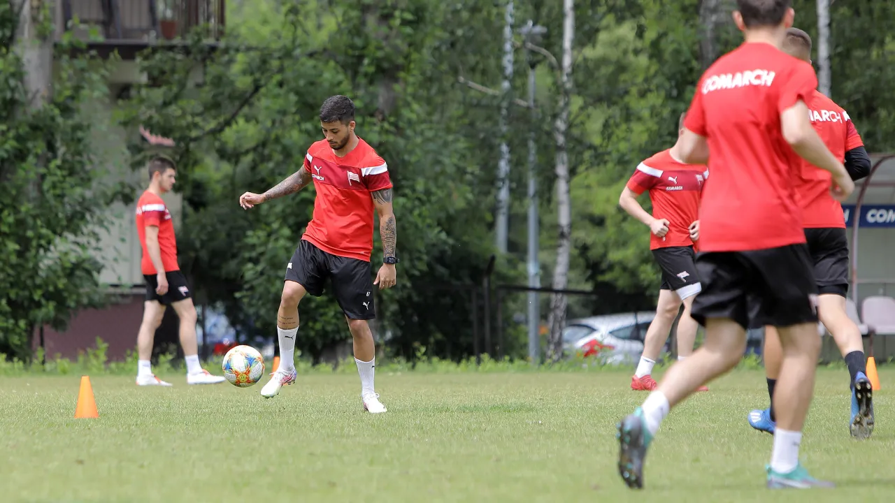 Rezerwy Pasów trenują przed dwumeczem barażowym [FOTO]