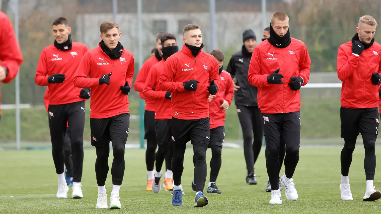 Czwartkowe zajęcia przed meczem ze Świtem [FOTO]