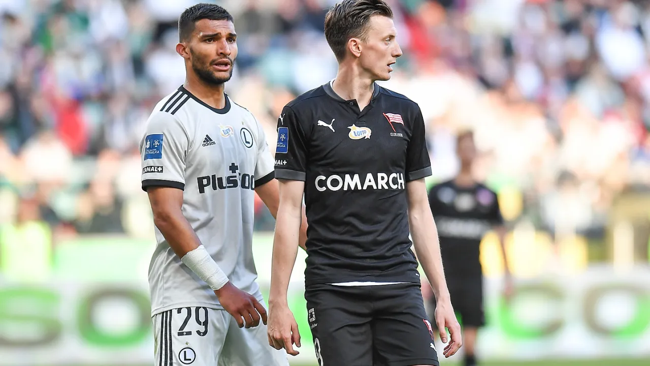 Najbliższy rywal - Legia Warszawa