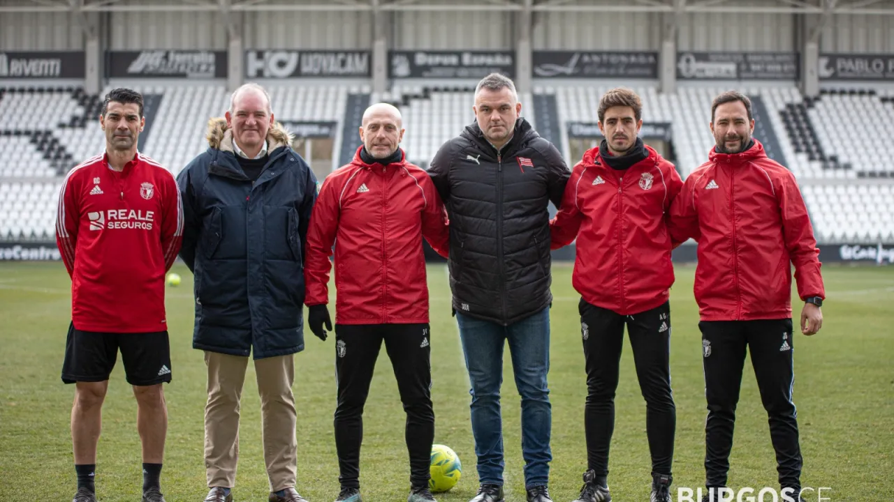 Trener Wojciech Ankowski na stażu w Burgos CF