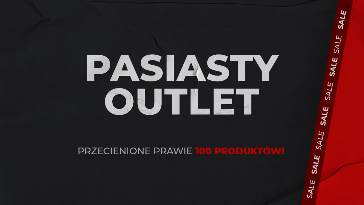 Pasiasty outlet - prawie 100 artykułów przecenionych!