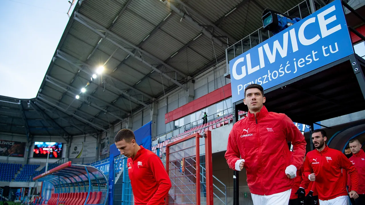 PKO BP Ekstraklasa: Pierwsze zdjęcia z Gliwic [FOTO]