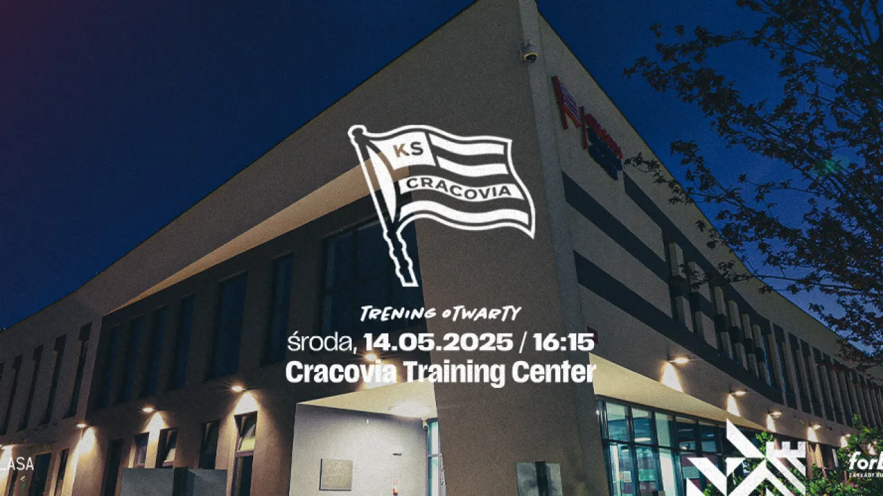 Otwarty trening tylko dla karnetowiczów – 14 maja w Cracovia Training Center!