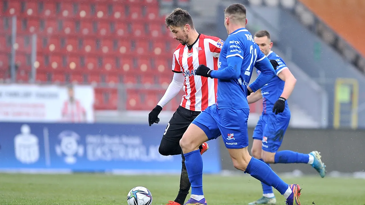 PKO BP Ekstraklasa: Pierwsze ujęcia z meczu z Podbeskidziem [FOTO]