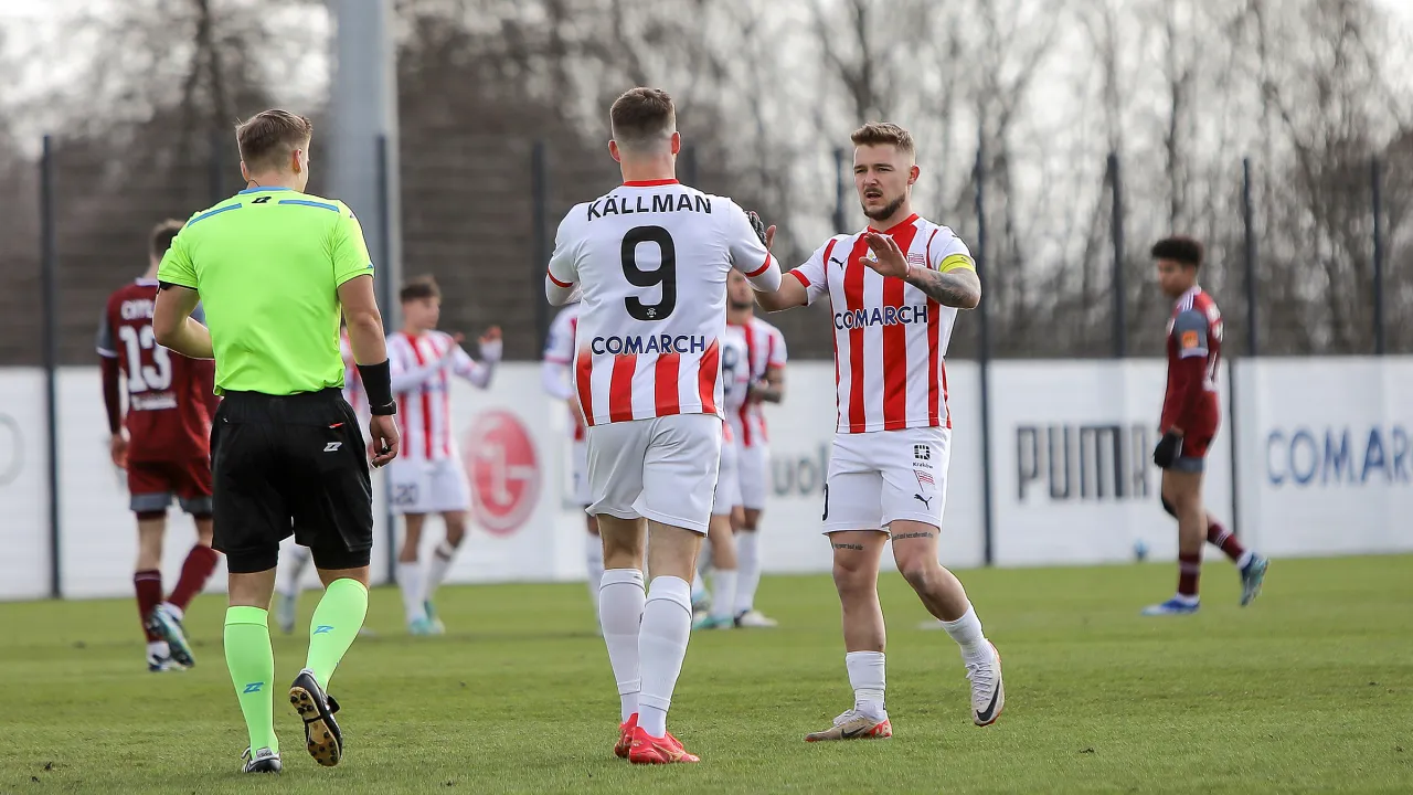 Sparing: Wygrana z Železiarne w Rącznej