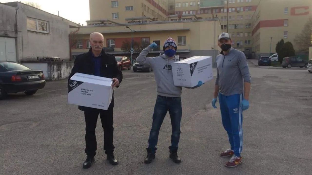 Cracovia Miechów wspiera lokalny szpital w walce z koronawirusem