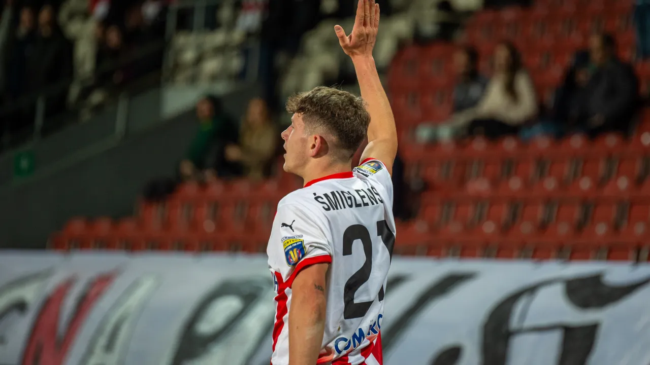 Występ i bramka Kacpra Śmiglewskiego w meczu reprezentacji Polski U-20