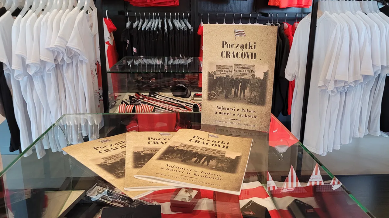 Broszura "Początki Cracovii" w ograniczonym nakładzie ponownie w naszym Sklepie!