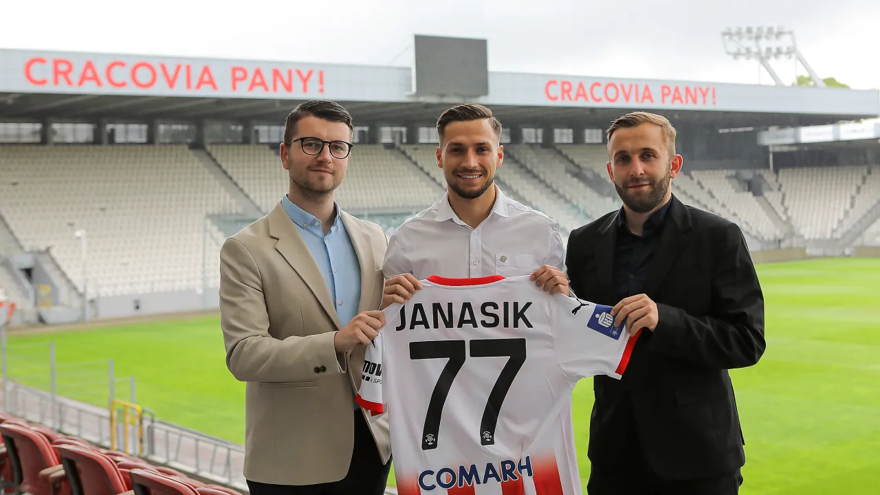 Patryk Janasik nowym zawodnikiem Cracovii!